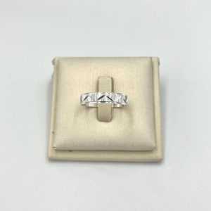 ANEL MODELO ALIANÇA DIAMANTADO RISCO ZIG-ZAG