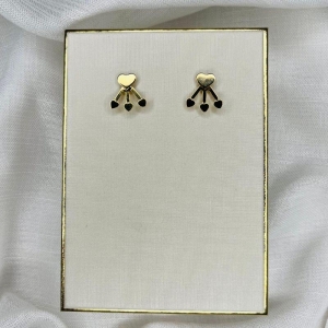 BRINCO EARCUFF 3 CORAÇÃO